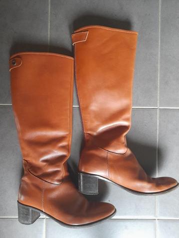 Bottes Voltan pour femmes taille 39 1/2 marron cognac