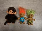 Trolls, monchhichi lot, Verzamelen, Poppetjes en Figuurtjes, Ophalen of Verzenden, Zo goed als nieuw