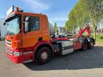 Scania - P340 CNG Haakarm - Vrachtwagen, Auto's, Scania, Overige brandstoffen, Bedrijf, Te koop