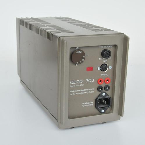 versterker Quad 303, Audio, Tv en Foto, Versterkers en Ontvangers, Zo goed als nieuw, Stereo, Minder dan 60 watt, Overige merken