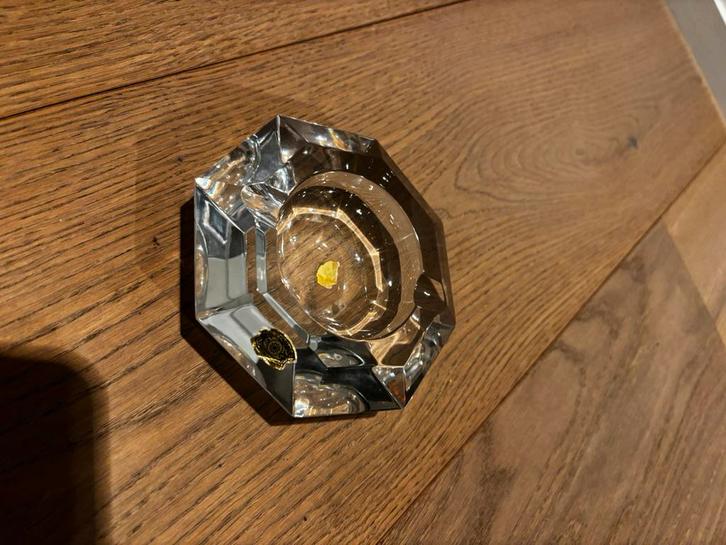 Asbak Val Saint Lambert 12cm, Antiek en Kunst, Antiek | Glaswerk en Kristal, Ophalen of Verzenden