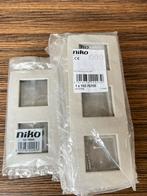 Afdekplaten  niko original light grey, Ophalen, Nieuw