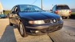 seat toledo 1.6i 161000km AIRCO TREKHAAK euro 4 2004, Auto's, Seat, 4 deurs, 4 cilinders, 1600 cc, Zwart