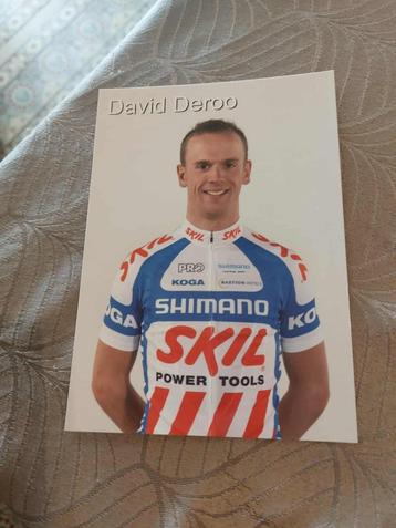 Wielerkaart : David Deroo / Skil-Shimano beschikbaar voor biedingen