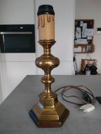 Pied de lampe aspect de cuivre, Ancien, Moins de 50 cm, Enlèvement, Utilisé