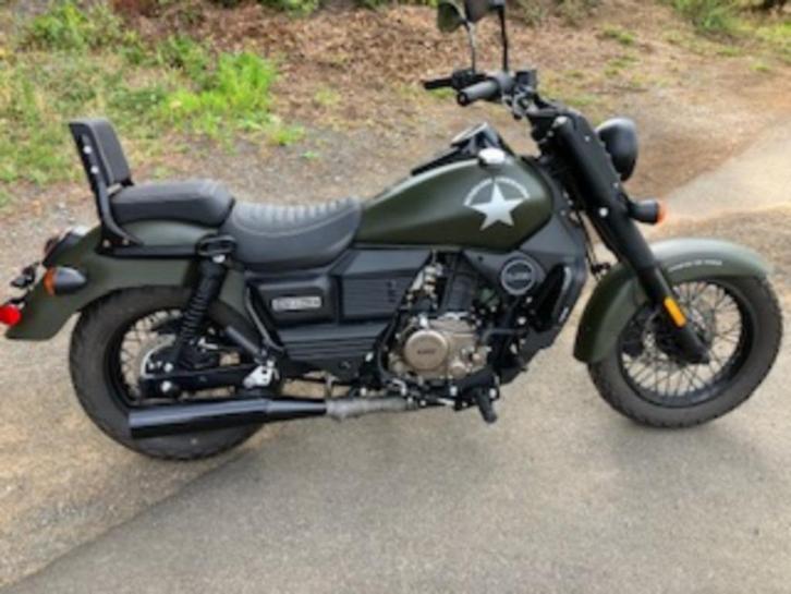 Renegade Commando 125 11kw, Motoren, Motoren | Mash, Bedrijf, Chopper, 11 kW of minder, Minimaal motorrijbewijs A1, 1 cilinder