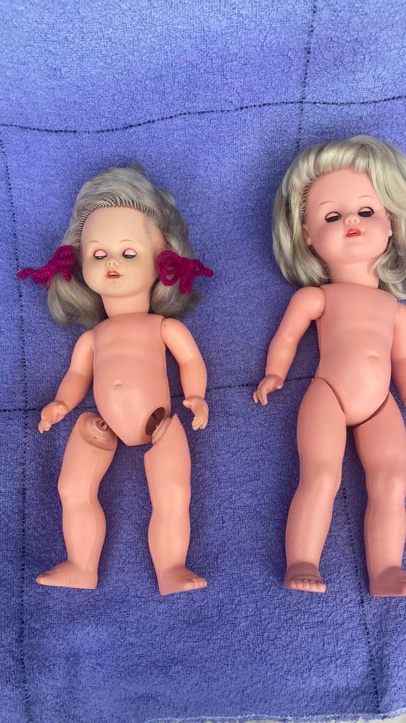 2 vintage popjes “susane & goldchen”, Verzamelen, Poppen, Ophalen