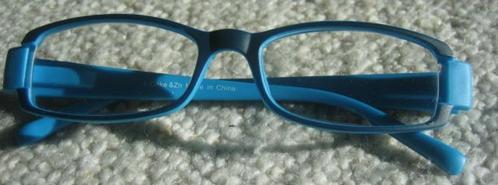 Trendy blauwe leesbril nr 1, Handtassen en Accessoires, Zonnebrillen en Brillen | Dames, Zo goed als nieuw, Leesbril, Ophalen of Verzenden