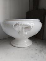 Prachtige grote oude witte soupiere / soepterrine BOCH, Ophalen of Verzenden