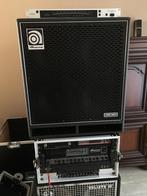 Ampeg Pro Neo bascabinet + flightcase, Muziek en Instrumenten, Snaarinstrumenten | Gitaren | Bas, Ophalen of Verzenden