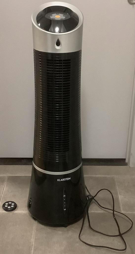 Klarstein luchtkoeler, Elektronische apparatuur, Ventilatoren, Gebruikt, Torenventilator, Ventilator met afstandsbediening