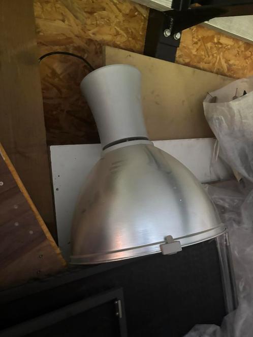 industriele verlichting , aluminium, Antiek en Kunst, Antiek | Verlichting, Ophalen