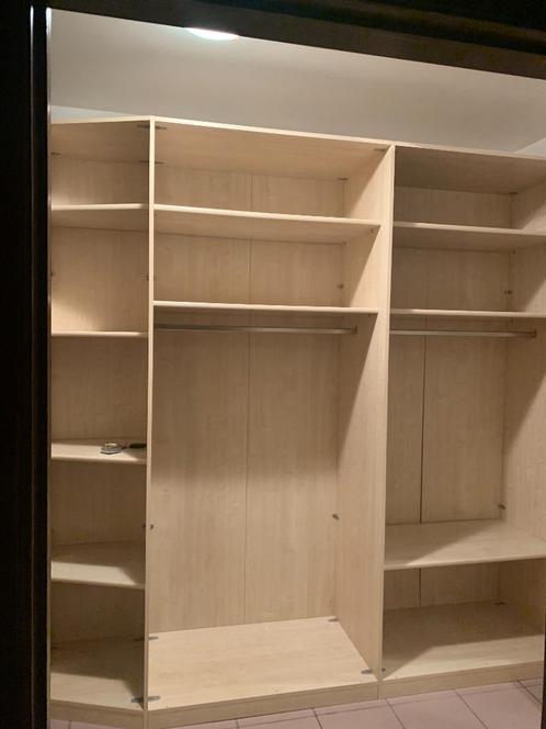 dressing - 2delig met hoekkast - 1deel en spiegel, Huis en Inrichting, Kasten | Kleerkasten, Zo goed als nieuw, 200 cm of meer