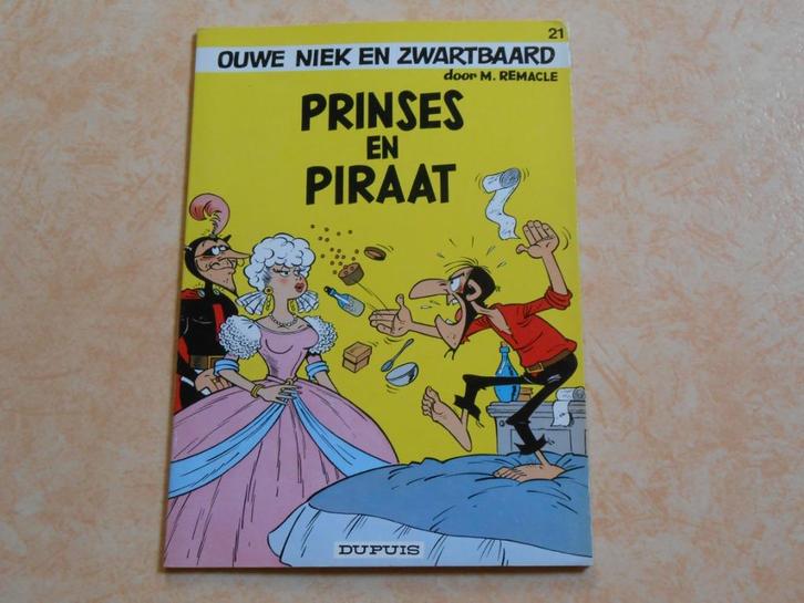 Ouwe Niek en Zwartbaard 21 Prinses en piraat 1978 1 ste dr, Boeken, Stripverhalen, Nieuw, Eén stripboek, Ophalen of Verzenden