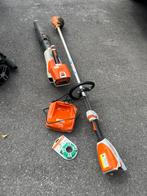 Stihl accu bosmaaier & bladblazer, Tuin en Terras, Hand-tuingereedschap, Ophalen, Zo goed als nieuw
