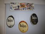 THE BEATLES : 4 DELIG PROMO BORD EMI/APPLE - ANTHOLOGY 1/2/3, Ophalen of Verzenden, Zo goed als nieuw, 1980 tot 2000