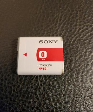 Sony Type G lithium-ion NP-BG1-batterij