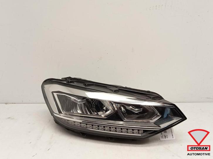 VW Touran 5T 5TA Vol LED Koplamp Rechts 5TB941036B, Auto-onderdelen, Verlichting, Volkswagen, Gebruikt