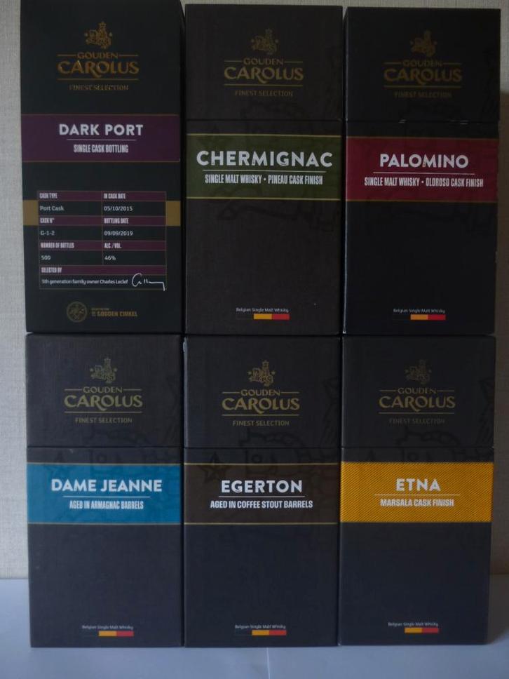 Gouden Carolus Whisky Finest Selection (exclusief) VOLLEDIG, Collections, Vins, Neuf, Autres types, Pleine, Enlèvement ou Envoi