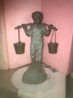 Mooi verweerd bronzen beeld, Antiek en Kunst, Ophalen of Verzenden, Brons