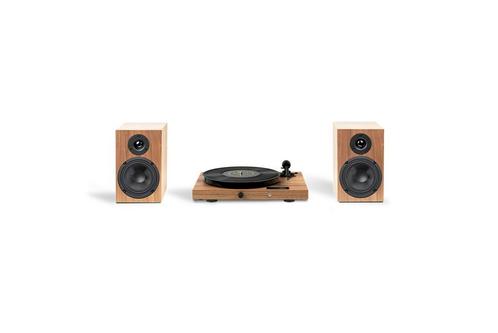 Pro-Ject Jukebox E1 + Speaker Box 5E set + Norstone stands, Audio, Tv en Foto, Platenspelers, Zo goed als nieuw, Platenspeler