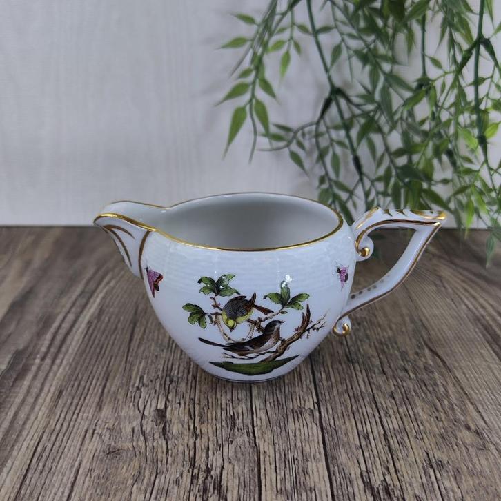 Pot à lait/crème Herend Rothschild pour oiseaux #648, Antiquités & Art, Antiquités | Services (vaisselle) pièces, Enlèvement ou Envoi