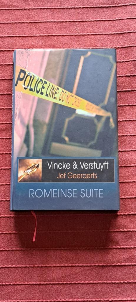 Jef geeraerts romeinse suite, Boeken, Thrillers, Ophalen of Verzenden