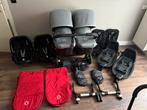 Bugaboo donkey kinderwagen met maxi cosi set, Kinderen en Baby's, Tweelingen en Meerlingen, Ophalen, Zo goed als nieuw, Kinderwagen of Buggy