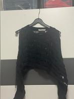 Topje/blouse maat S, Kleding | Dames, Topjes, Ophalen, Zwart, Lange mouw, Maat 36 (S)