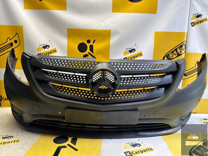 Voorbumper mercedes vito w447 a4478800470 Origineel PDC, Auto-onderdelen, Carrosserie, Bumper, Mercedes-Benz, Voor, Gebruikt