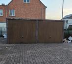 Metalen dubbele garagebox, Immo, Garages & Places de parking, Province du Brabant flamand