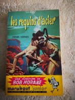 Bob Morane (Les requins d'acier )., Gelezen, H. Vernes., Ophalen of Verzenden