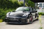 Porsche 718 Cayman GT4 4.0i Belgische wagen van 1e eigenaar, Autos, Alcantara, Carnet d'entretien, Noir, Propulsion arrière