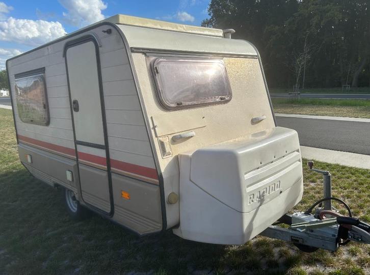 Caravan Rapido Club 30 Retro met pop-top, Caravans en Kamperen, Caravans, Particulier, tot en met 2, tot 500 kg, Standaardzit