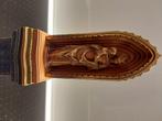 Houten Maria met kind beeld, Antiek en Kunst, Ophalen