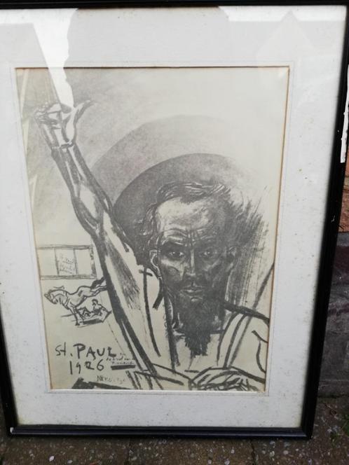 Jan Toorop : « Saint Paul », Antiquités & Art, Art | Dessins & Photographie, Enlèvement ou Envoi