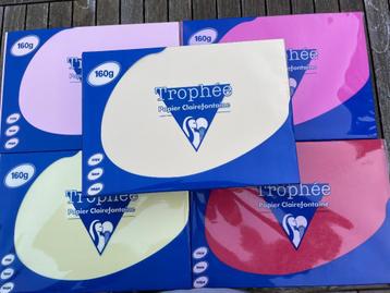 Clairfontaine Trophée A4 160gr gekleurd beschikbaar voor biedingen