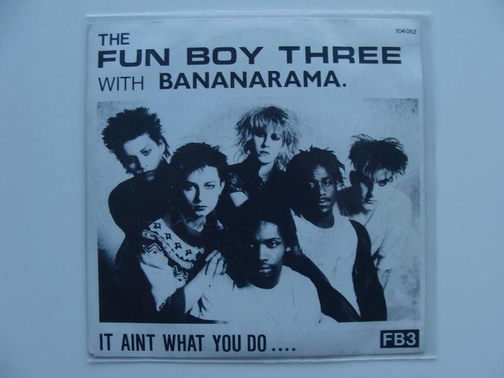 The Fun Boy Three – It Aint What You Do.... (1982), CD & DVD, Vinyles Singles, Single, Rock et Metal, 7 pouces, Enlèvement ou Envoi