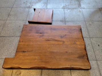 2 massief eiken tablet  beschikbaar voor biedingen