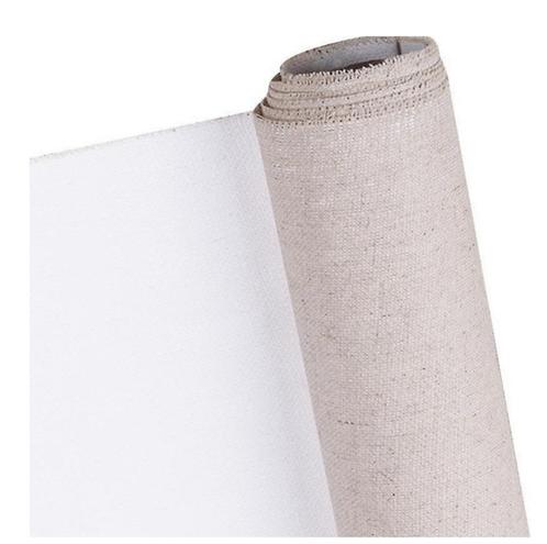 Rouleau de toile vierge apprêté de mélange de lin de texture, Antiek en Kunst, Kunst | Schilderijen | Klassiek, Ophalen