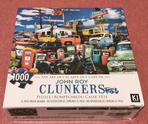 diverse Amerikaanse/Canadese merkpuzzels - 1000st - volledig, Hobby en Vrije tijd, Denksport en Puzzels, Zo goed als nieuw, Legpuzzel
