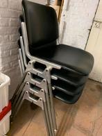 4 Vintage Design stoelen Castelli Italy (designer Piretti), Design vintage Italiaans, Vier, Gebruikt, Metaal