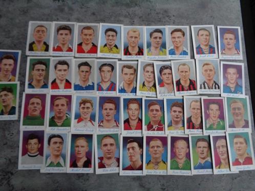 Voetbal prenten  DE BEUKELAAR JAREN FIFTIES 50S   41X *****, Hobby en Vrije tijd, Stickers en Plaatjes, Verzenden