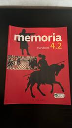 Memoria 4.2 Handboek, Boeken, Schoolboeken, Ophalen, Zo goed als nieuw, Geschiedenis