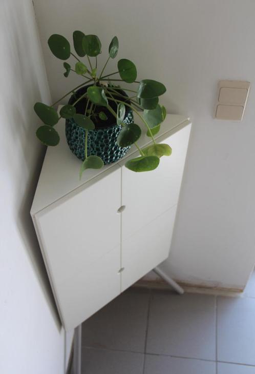 Meuble | Armoire d'angle blanc collection IKEA PS 2014, Huis en Inrichting, Kasten | Wandmeubels, Zo goed als nieuw, 100 tot 150 cm