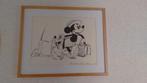 Walt Disney zeefdruk lithografie society hondenshow 1939, Hobby en Vrije tijd, Zo goed als nieuw, Ophalen