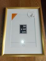 Cadre doré 30x40cm avec passe partout ( NEUF ), Ophalen, Nieuw, Minder dan 50 cm, Minder dan 50 cm