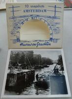 Amsterdam havens en grachten 10 snapshots, Verzamelen, Foto's en Prenten, Ophalen of Verzenden, Nieuw, Buitenland, Foto