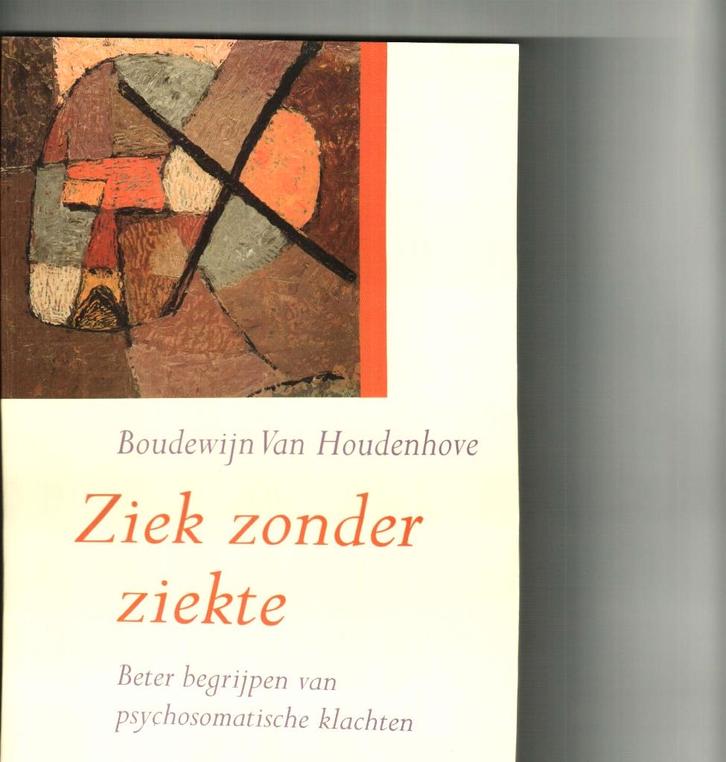 Ziek  zonder ziekte boudewijn van houdenhove 167 blz, Boeken, Overige Boeken, Zo goed als nieuw, Ophalen of Verzenden