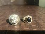 Heren ringen zilver, maat 9 en 10 te koop, Ophalen, 19 tot 20, Heer, Zo goed als nieuw